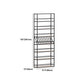 Modern Floor Wine Rack Kit Metal Wine Holder Rack with Shelf
