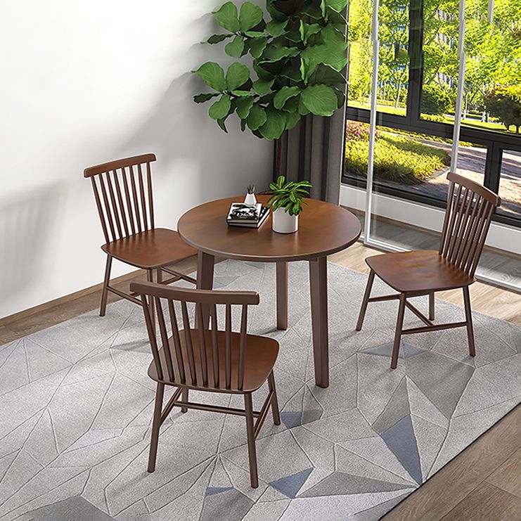 Contemporary Solid Wood Dining Table Round Shape Table with 3 Legs Base Clearhalo ' dining_table' 'Dining Tables & Seating' 'Dining Tables' 'furn' 'furn_dining_table' 'Furniture' 'furniture_dining_table' 'Kitchen & Dining Furniture' 'kitchen&dining_furn' 'kitchen' 'kitchen_dining_table' 1200x1200_e81b8d93-85a7-44e9-83ec-fb7b9242372a