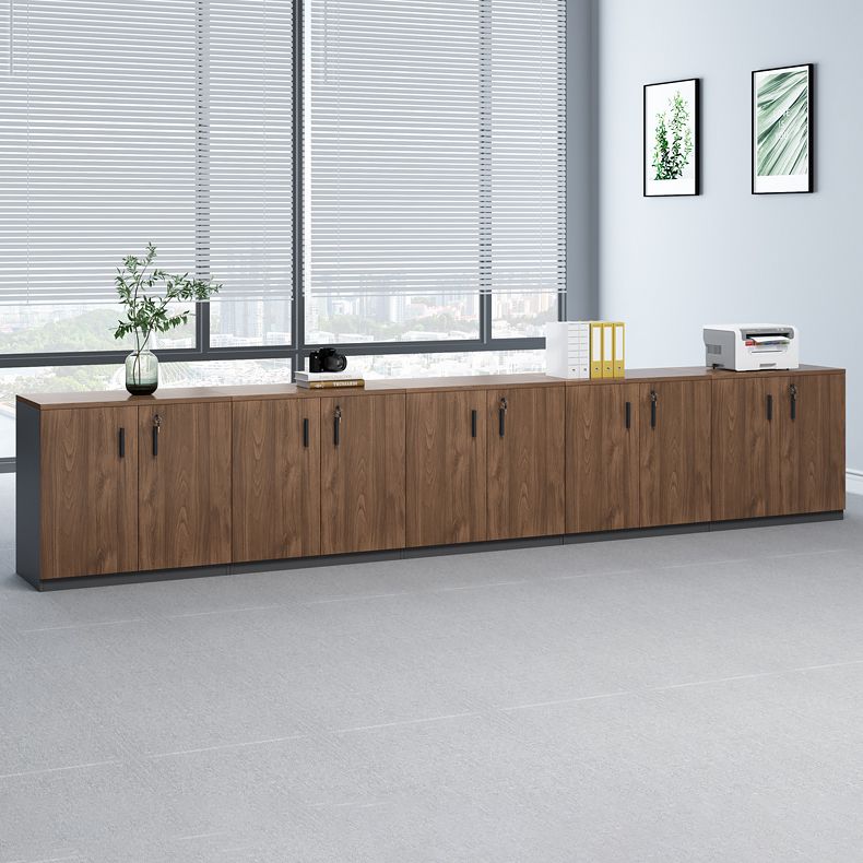 Gabinete de almacenamiento de madera de gabinete tradicional Gabinete de presentación para la oficina