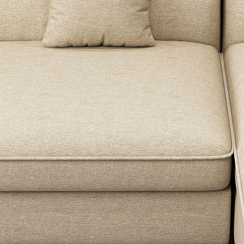 137.8"L x 70.87"W x 37.4"H Upholstered Pillow Top Arm Sectionals Clearhalo 'furn' 'furn_sectionals' 'Furniture' 'furniture_sectionals' 'kitchen' 'kitchen_sectionals' 'Living Room Furniture' 'Sectionals' 1200x1200_e81f5ef2-dd99-46ae-8c56-cda33e3d2889