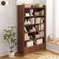 Modern Standard Bookcase Shelves Closed Back Bookshelf with Drawer in Engineered Wood Clearhalo 'Bookcases' 'furn' 'furn_bookcases' 'Furniture' 'furniture_bookcases' 'kitchen' 'kitchen_bookcases' 'Living Room Furniture' 'Office Furniture' 1200x1200_e82008f2-2b2f-4084-a303-bc2d5a9c677f