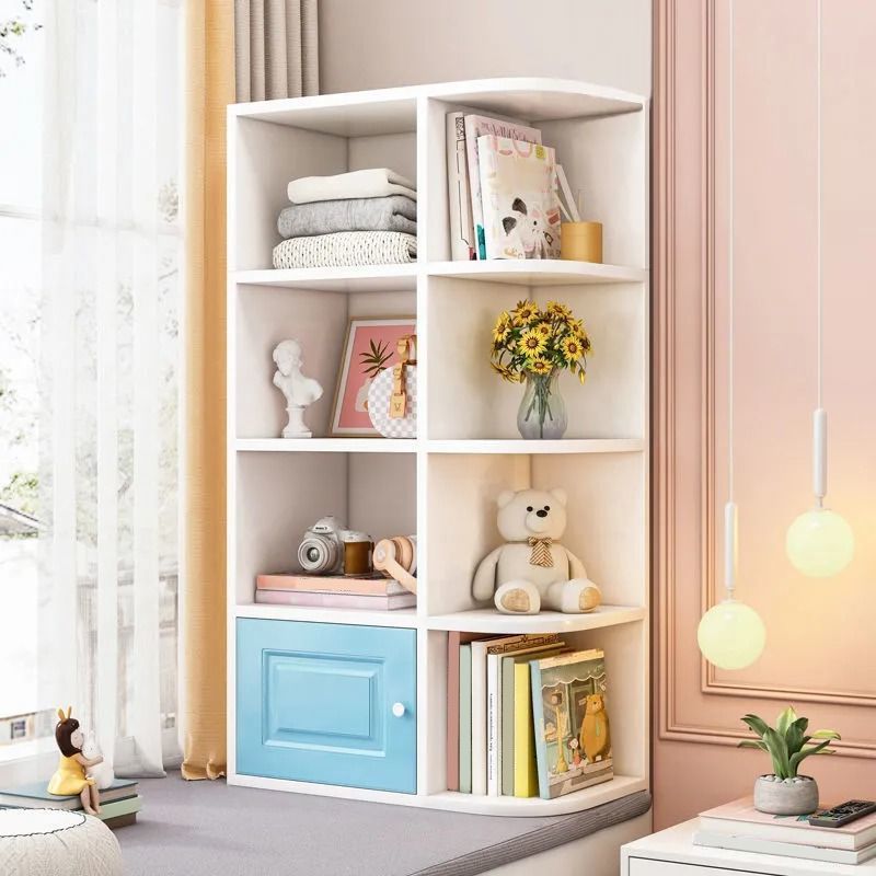 Modern Style Bookshelf Wood Closed Back Bookcase for Home Office Clearhalo 'Bookcases' 'furn' 'furn_bookcases' 'Furniture' 'Office Furniture' 1200x1200_e8216235-d76d-4bc8-b910-8c7dd2b72825