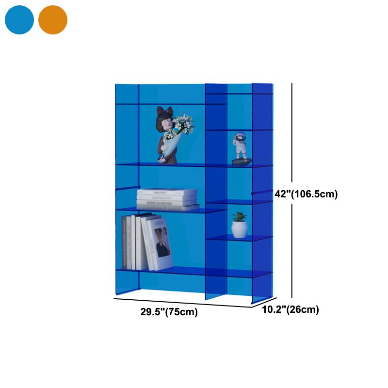 Closed Back Bookcase Scandinavian Style Bookshelf for Home Office Clearhalo 'Bookcases' 'furn' 'furn_bookcases' 'Furniture' 'furniture_bookcases' 'kitchen' 'kitchen_bookcases' 'Living Room Furniture' 'Office Furniture' 1200x1200_e822a7ea-7ad9-4560-ab3a-9b67f3977bdf