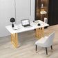 Contemporary Dining Table Sintered Stone Dining Table with Double Pedestal for Home Kitchen Dinner Clearhalo ' dining_table' 'Dining Tables & Seating' 'Dining Tables' 'furn' 'furn_dining_table' 'Furniture' 'furniture_dining_table' 'Kitchen & Dining Furniture' 'kitchen&dining_furn' 'kitchen' 'kitchen_dining_table' 1200x1200_e8250933-a896-4664-80aa-66f18c3aac4d