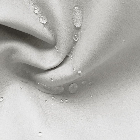 Divano a braccio quadrato in pelle resistente alla macchia stazionaria