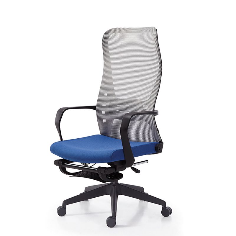 Contemporary Adjustable Microfiber Office Chair Task High Back Chair Clearhalo 'furn' 'furn_office_chair' 'Furniture' 'Office Chairs' 'Office Furniture' 'office_chair' 1200x1200_e8307fea-1219-4ab1-85f9-dd13253cefa3