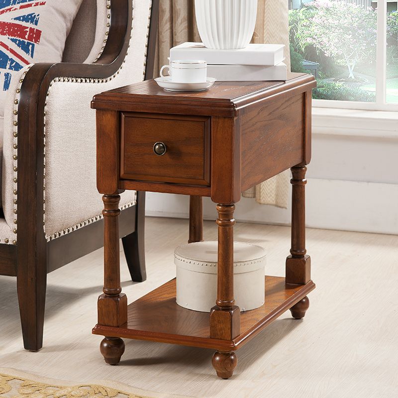 Mesa auxiliar de 4 patas de 22.8 "de altura