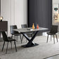 Contemporary Style Leather Dining Chairs Kitchen Solid Back Arm Chairs Clearhalo ' kitchen&dining_furn' 'Dining Chairs' 'Dining Tables & Seating' 'dining_chair' 'furn' 'furn_dining_chair' 'Furniture' 'furniture_dining_chair' 'Kitchen & Dining Furniture' 'kitchen' 1200x1200_e832ba8e-c257-4db9-a135-7d7a27be3fa5