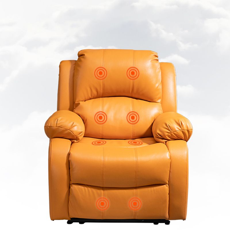 Lumbar Support Recliner Chair Massage Position Lock Standard Recliner Clearhalo 'Chairs & Seating' 'furn' 'furn_recliners' 'Furniture' 'Living Room Furniture' 'Recliners' 1200x1200_e832f5ee-b6dc-437d-9c1c-ef49bb5c042f