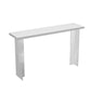 Modern Style Rectangle Stone Bar Wine Table Table for Living Room