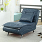 Contemporary Armless Accent Chair Faux Leather Reclining Chaise Clearhalo 'Chairs & Seating' 'Chaise Lounge' 'chaise_lounge' 'furn' 'furn_chaise_lounge' 'Furniture' 'Living Room Furniture' 1200x1200_e836d6b0-275a-4f46-b3e9-6ccbc32252cd
