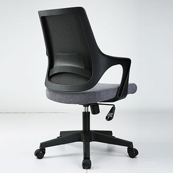 Modern Desk Chair Mesh Computer Chair Mid-Back Conference Chair Clearhalo 'furn' 'furn_office_chair' 'Furniture' 'Office Chairs' 'Office Furniture' 'office_chair' 1200x1200_e83f4323-0898-446c-8665-16ee90c82c96
