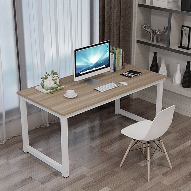 Industrielle hölzerne Büroschreibtisch Schlittenbasis 29.13 "großer Schreibtisch