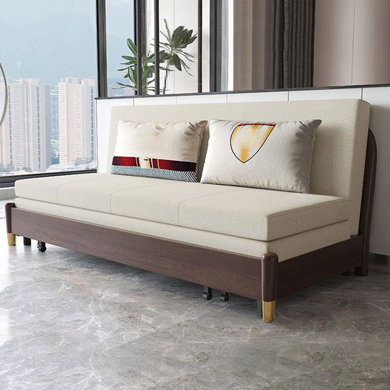 Glam Futon Sleeper Sofa Bed Pillow Back Futon Sleeper Sofa with Storage Clearhalo 'furn' 'furn_futons' 'Furniture' 'Futons & Daybeds' 'Futons' 'Living Room Furniture' 1200x1200_e845596f-cf10-4e17-9ef9-adad380d25c9