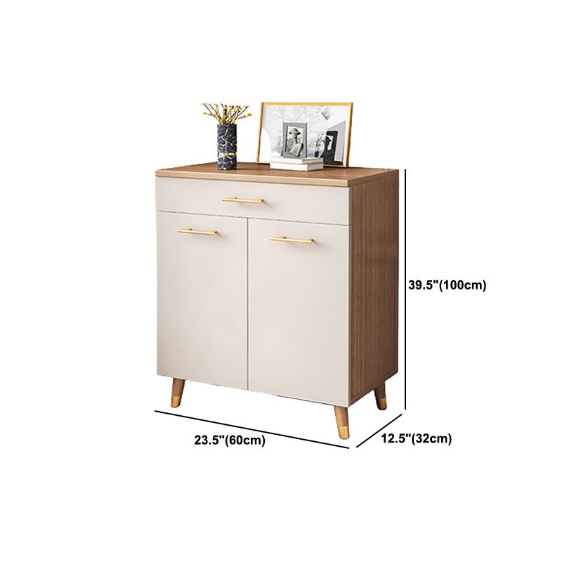 Modern Accent Cabinet with Solid Wood Straight Legs and Doors Clearhalo 'Cabinets & Chests' 'cabinets_chests' 'furn' 'furn_cabinets_chests' 'Furniture' 'Living Room Furniture' 1200x1200_e84abb4e-c27f-4015-9f48-e6eae93ae7fc