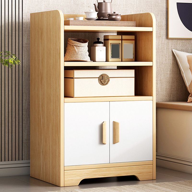 31.49 "/33.4" lange 1-deurs houten nachtkastje nachtkastje met plank