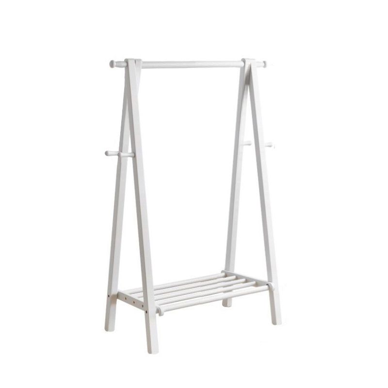 Rastrellone moderno a 4 ganci a 4 manopoli con ripiani di stoccaggio