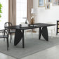 Modern Solid Wood Table for Restaurant Rectangle Dining Table with 4 Legs Clearhalo ' dining_table' 'Dining Tables & Seating' 'Dining Tables' 'furn' 'furn_dining_table' 'Furniture' 'furniture_dining_table' 'Kitchen & Dining Furniture' 'kitchen&dining_furn' 'kitchen' 'kitchen_dining_table' 1200x1200_e84c0f9b-8109-4969-a817-b50d3b53a6cb