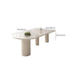 Sintered Stone Top Table White Dining Table for Kitchen Dining Room Clearhalo 'Dining Tables & Seating' 'Dining Tables' 'dining_table' 'furn' 'furn_dining_table' 'Furniture' 'Kitchen & Dining Furniture' 1200x1200_e84e4e9e-770b-4d91-87cb-9222364bede6