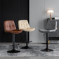 Swivel and Adjustable Bar Chair Modern Faux Leather Armless Bar Chair Clearhalo 'Bar Furniture' 'Bar Stools' 'bar_stools' 'furn' 'furn_bar_stools' 'Furniture' 'Kitchen & Dining Furniture' 1200x1200_e84f869c-1f77-459b-947b-39a2e2bad868