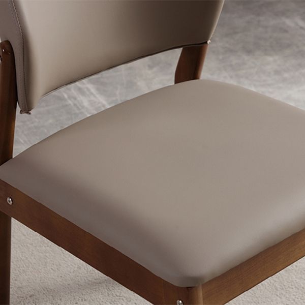 Upholstered Kitchen Side Chair Modern Style Open Back Armless Chair Clearhalo 'Dining Chairs' 'Dining Tables & Seating' 'dining_chair' 'furn' 'furn_dining_chair' 'Furniture' 'Kitchen & Dining Furniture' 1200x1200_e850139e-22aa-494f-8142-d63117abcfcc