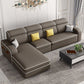 126" Square Arm Sectionals,Living Room Sectional sofa,L-Shape Clearhalo 'furn' 'furn_sectionals' 'Furniture' 'Living Room Furniture' 'Sectionals' 1200x1200_e8533e2b-c149-4c87-a194-82ebd7e91e67