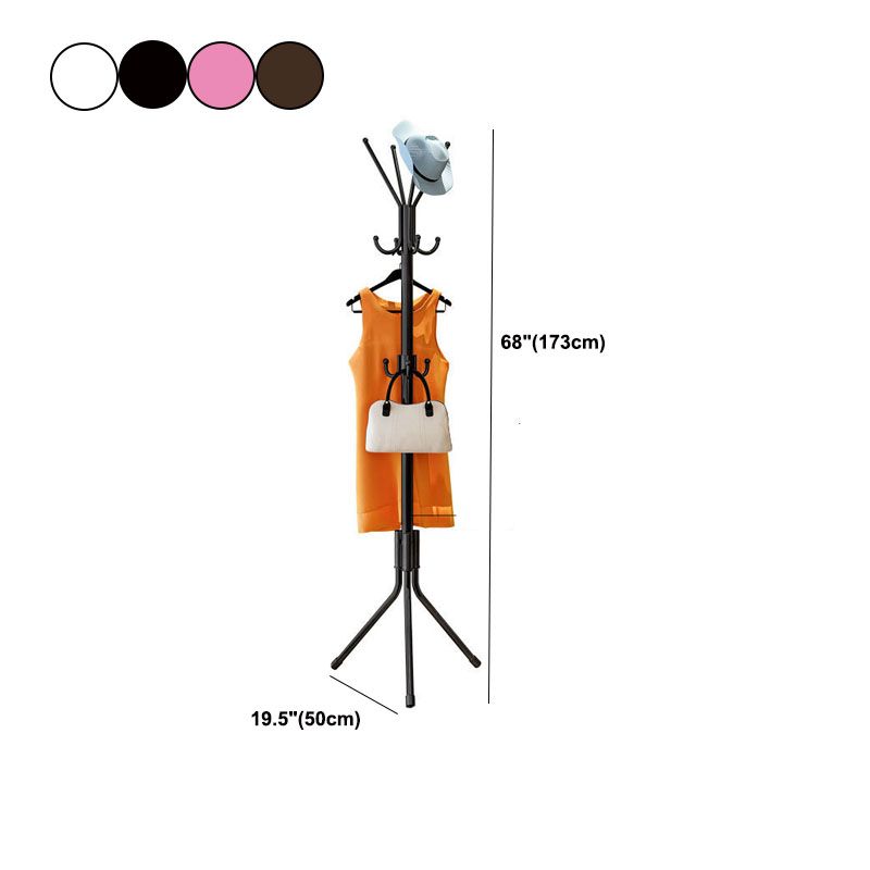 Zeitgenössischer Katastack Freistandard Haken Haken Metall Stativhalle Ständer