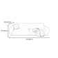 Modern Square Arm Loose Back Sofa 39"W Sofa for Living Room Clearhalo 'furn' 'furn_sofas' 'Furniture' 'furniture_sofas' 'Living Room Furniture' 'Sofa' 'sofas' 1200x1200_e85a18b7-1ff2-4846-94ef-18624321b0fd