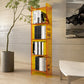 Acrylic Vertical Standard Bookshelf Glam Closed Back Bookshelf for Living Room Clearhalo 'Bookcases' 'furn' 'furn_bookcases' 'Furniture' 'furniture_bookcases' 'kitchen' 'kitchen_bookcases' 'Living Room Furniture' 'Office Furniture' 1200x1200_e85a7e58-965c-4f0a-8b42-2a143c7514d8