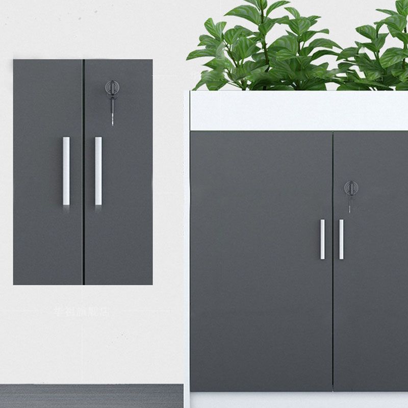 Archivo de madera moderno con almacenamiento de bloqueo para el hogar y la oficina