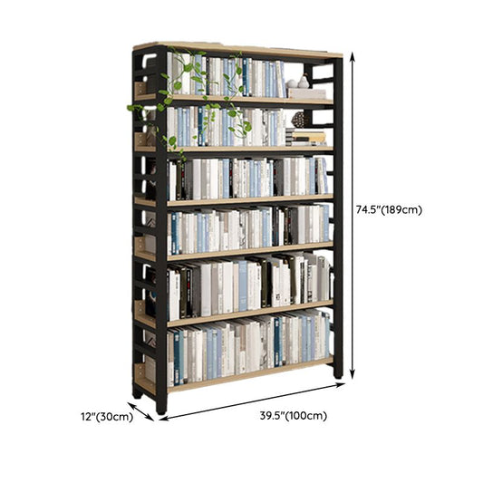 Scandinavian Open Back Shelf boekenkast planken opgenomen voor thuiskantoor
