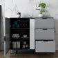Adjustable Shelving Sideboard Contemporary Dining Sideboard with Door and Drawers