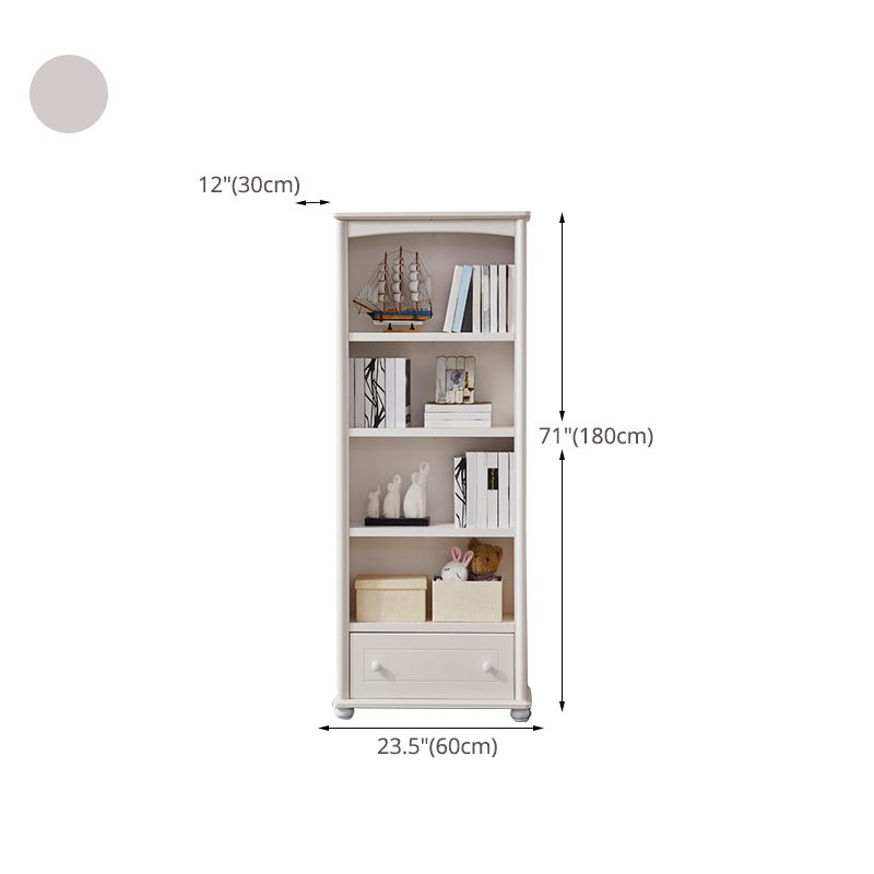 Modern Style Bookcase Wood Closed Back Standard Bookshelf for Home Office Clearhalo 'Bookcases' 'furn' 'furn_bookcases' 'Furniture' 'Office Furniture' 1200x1200_e86f051e-fbb8-4a92-9eda-cbac34208a8b