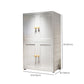 Rectangular Plastic Wardrobe Teen Style Bedroom Wardrobe Closet