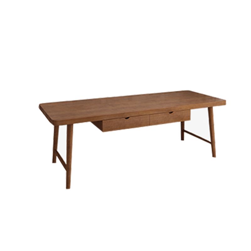 Contemporary Style Wood Office Desk Rectangular Shape Task Desk with Drawers Clearhalo 'furn' 'furn_office_desk' 'Furniture' 'Office Desks' 'Office Furniture' 'office_desk' 1200x1200_e8746a41-b09d-40b9-8a55-debc2759ff6a