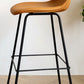 Contemporary Counter Bar Stool Leather Backrest Bar Stool with Footrest Clearhalo 'Bar Furniture' 'Bar Stools' 'bar_stools' 'furn' 'furn_bar_stools' 'furniture_bar_stools' 'Kitchen & Dining Furniture' 'kitchen&dining_furn' 'kitchen' 'kitchen_furn' Furniture' 1200x1200_e8747bcd-6251-436c-aeb1-6867daeb3cb4