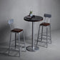 Armless Indoor Barstool Industrial Leather Counter Stool Brushed Silver Clearhalo 'Bar Furniture' 'Bar Stools' 'bar_stools' 'furniture_bar_stools' 'Kitchen & Dining Furniture' 'kitchen&dining_furn' 'kitchen' 'kitchen_furn' Furniture' 1200x1200_e87cd527-80c4-44cc-a130-71d70e0edf85