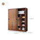 Engineered Wood Wardrobe Armoire Modern Storage Cabinet with Shelves Clearhalo 'Armoires & Wardrobes' 'armoires_wardrobes' 'Bedroom Furniture' 'furn' 'furn_armoires_wardrobes' 'Furniture' 1200x1200_e8800287-9221-4828-a963-a58ab6864ee5