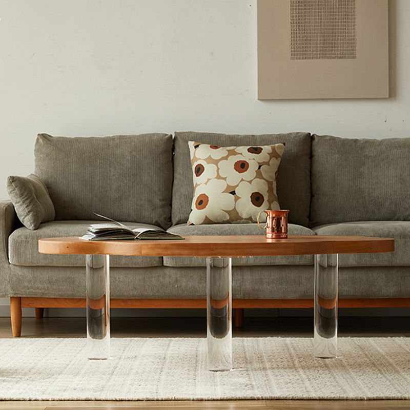 Nordic Style Cocktail Table Pine Material Wood ColorFree Shape Coffee Table Clearhalo 'Coffee & Accent Tables' 'Coffee Tables' 'coffee_tables' 'furn' 'furn_coffee_tables' 'Furniture' 'furniture_coffee_tables' 'Living Room Furniture' 1200x1200_e8847f52-8516-4e5b-8a67-f87af809edd6