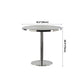 Metal Industrial Table Stainless Steel Top Dining Table with Pedestal Base Clearhalo ' dining_table' 'Dining Tables & Seating' 'Dining Tables' 'furn' 'furn_dining_table' 'Furniture' 'furniture_dining_table' 'Kitchen & Dining Furniture' 'kitchen&dining_furn' 'kitchen' 'kitchen_dining_table' 1200x1200_e884e8bc-9735-490d-9c72-216fa3767eba