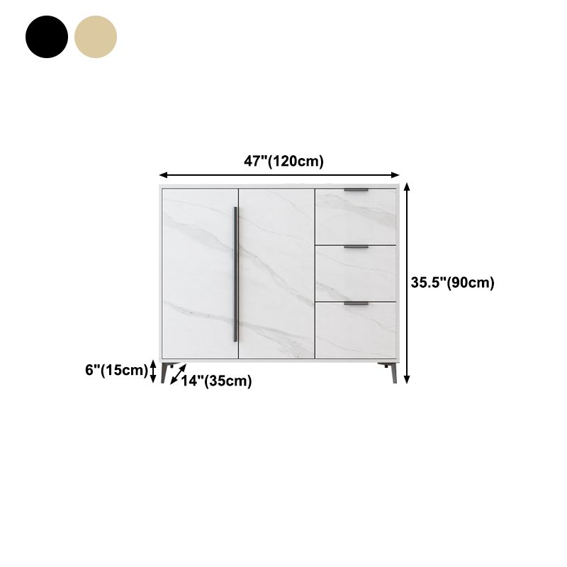 Ingegnere sideboard in stile glam Sideboard in legno con porta per il soggiorno uso