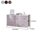 Contemporary Chest Fabric Bins Dresser with Drawers for Home/Office Clearhalo 'Bedroom Furniture' 'Dressers & Chests' 'dressers_chests' 'furn' 'furn_dressers_chests' 'Furniture' 1200x1200_e885ec0f-08e2-450e-9338-af9a62b0b33b