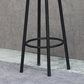 Industrial Metal Counter Height Stools Armless Bar Stool in Black Clearhalo 'Bar Furniture' 'Bar Stools' 'bar_stools' 'furn' 'furn_bar_stools' 'Furniture' 'Kitchen & Dining Furniture' 1200x1200_e886ffb0-0207-411f-8691-d96652f3514d
