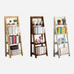 Solid Wood Bookshelf Modern Ladder Bookshelf 55.1" H X 14.2" W Clearhalo 'Bookcases' 'furn' 'furn_bookcases' 'Furniture' 'Office Furniture' 1200x1200_e88b04a0-e3e1-4090-a529-6fbd0b6f7530