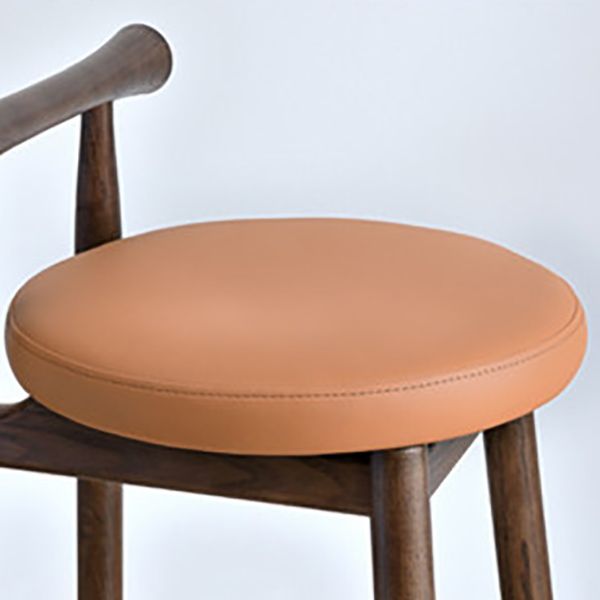 Contemporary Ash Wood Backrest Counter High Stool with 4 Legs Clearhalo 'Bar Furniture' 'Bar Stools' 'bar_stools' 'furn' 'furn_bar_stools' 'Furniture' 'Kitchen & Dining Furniture' 1200x1200_e88c93d0-94b2-4fc4-9ae1-631cee9b877d