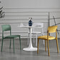 Plastic Scandinavian Restaurant Side Chair Matte Finish Open Dining Chair Clearhalo ' kitchen&dining_furn' 'Dining Chairs' 'Dining Tables & Seating' 'dining_chair' 'furn' 'furn_dining_chair' 'Furniture' 'furniture_dining_chair' 'Kitchen & Dining Furniture' 'kitchen' 1200x1200_e88e5fb9-d3fc-4bf9-93c9-2f87975dba10
