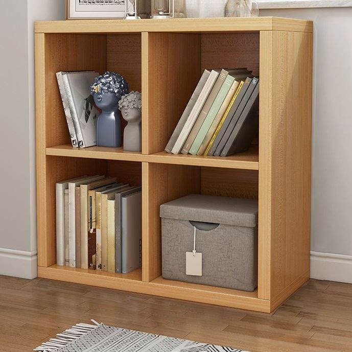 11.81"W Bookshelf Scandinavian Style Closed Back Bookcase for Home and Office