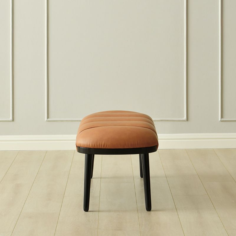 Contemporary Upholstered Bench Home Seating Bench with 4 Legs Clearhalo 'Benches' 'Chairs & Seating' 'furn' 'furn_benches' 'Furniture' 'Living Room Furniture' 1200x1200_e892ba4e-ae0f-457b-90a0-c06cbda589b2