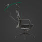 Modern Plastic and Mesh Desk Chair with Hight Back Home Office Chair