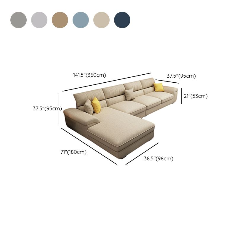 Cojines nórdicos tela estacionaria sala de estar sofá brazo empotrado